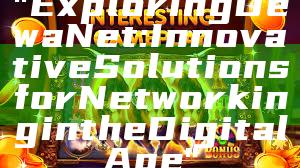 "Exploring DewaNet: Innovative Solutions for Networking in the Digital Age"