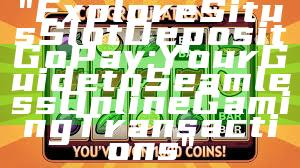 "Explore Situs Slot Deposit GoPay: Your Guide to Seamless Online Gaming Transactions"
