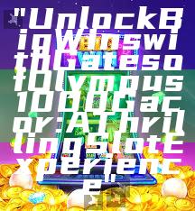 "Unlock Big Wins with Gates of Olympus 1000 Gacor: A Thrilling Slot Experience"